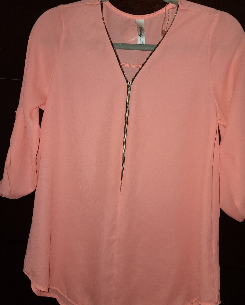 Pink blouse